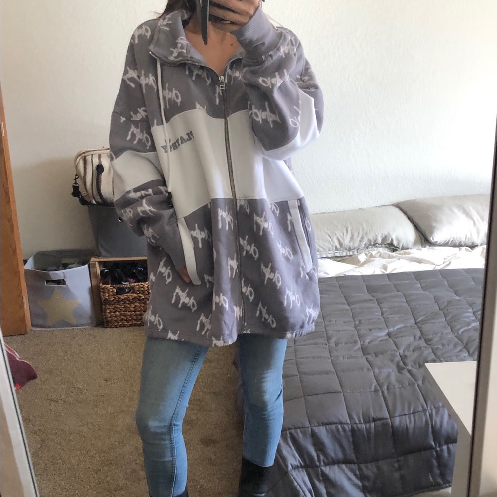 Playboy x Missguided zip up hoody.